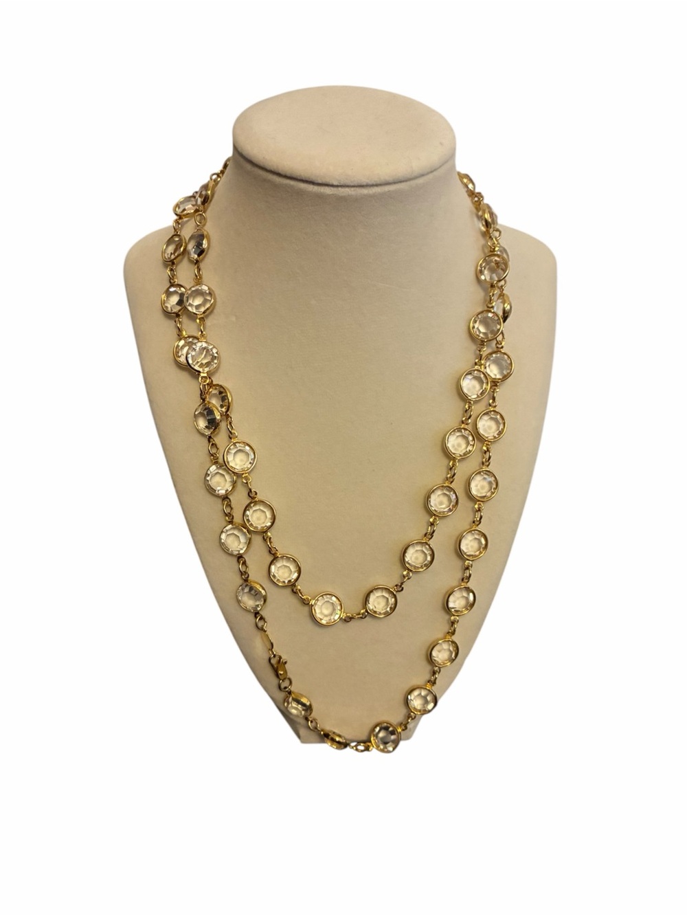 Vintage Crystal Riviere Necklace